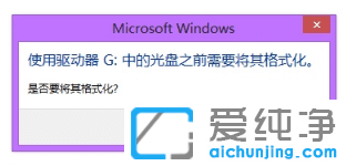 win10純凈版無法打開移動硬盤需要格式化怎么解決