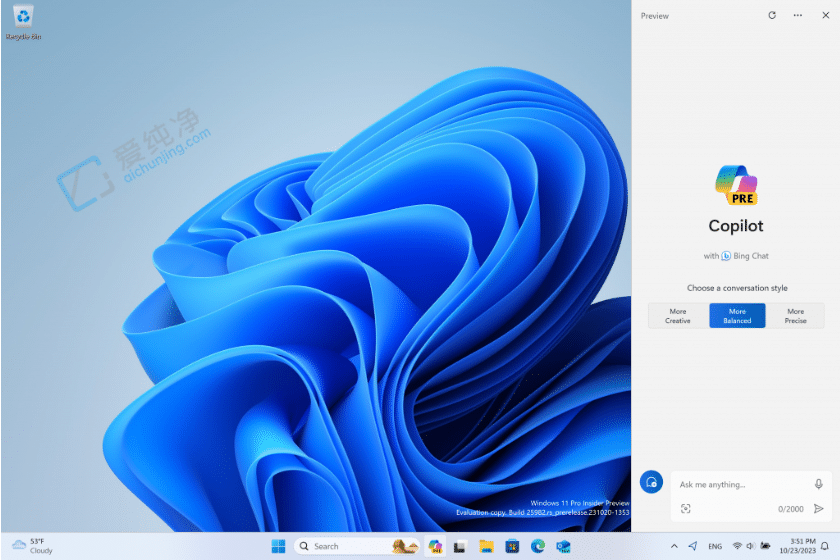 Win11 Canary  Build 25982 l(f)Copilot A[Ͼ