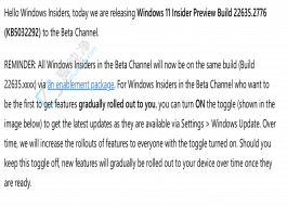 Win11 Beta A[ Build 22635.2776 l(f)M Windows Ink Teams ø
