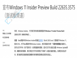 Win11 Beta 22635.3575l(f)ݏưo